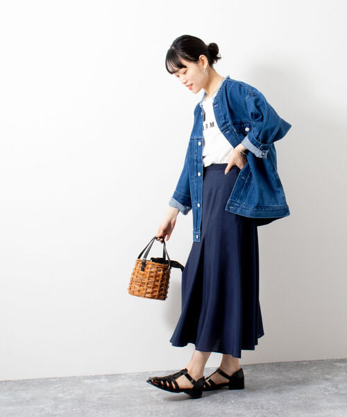 The Bagmati（ザバグマティ）の「【BAGMATI/ バグマティ】 筒形かごバッグ（かごバッグ・レディース・キャメル・FREE）」の11枚目の写真