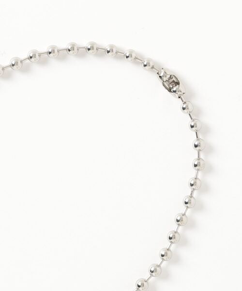 WEGO(ウィゴー)の「WEGO/フラワーモチーフネックレス(ネックレス・レディース・シルバー・FREE)」の5枚目の写真