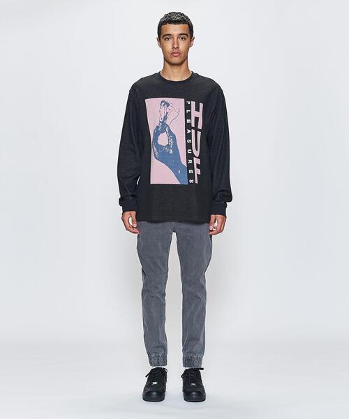 PLEASURES（プレジャー）の「＜PLEASURES × HUF＞ JQD KNIT/ニット（ニット/セーター・メンズ・ブラック・M/L）」の8枚目の写真