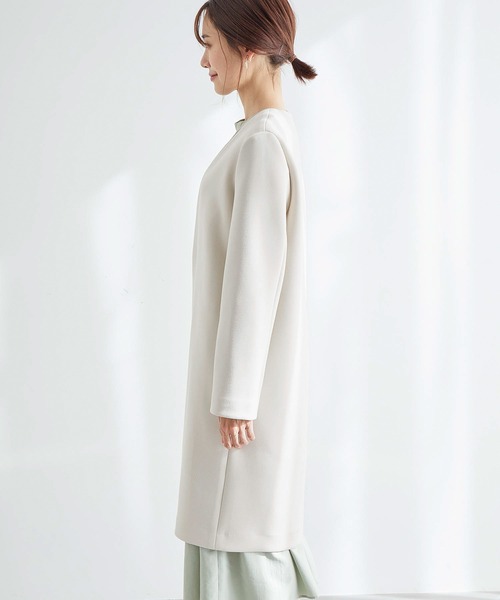 ROPE' PICNIC（ロペピクニック）の「ダンボールカラーレスコート　スプリングコート（その他アウター・レディース・ベージュ/ライトグリーン/ブラウン系その他・40/38）」の19枚目の写真