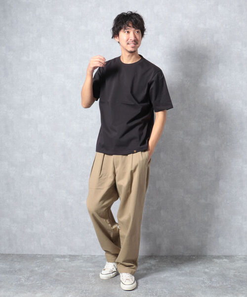 BATONER(バトナー)の「【BATONER/バトナー】別注パックTシャツ PACK-T BN-22SM-057(Tシャツ/カットソー・メンズ・ホワイト/ブラック/ベージュ/インディゴブルー・M/L/XL)」の13枚目の写真