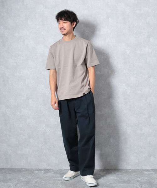 BATONER(バトナー)の「【BATONER/バトナー】別注パックTシャツ PACK-T BN-22SM-057(Tシャツ/カットソー・メンズ・ホワイト/ブラック/ベージュ/インディゴブルー・M/L/XL)」の18枚目の写真