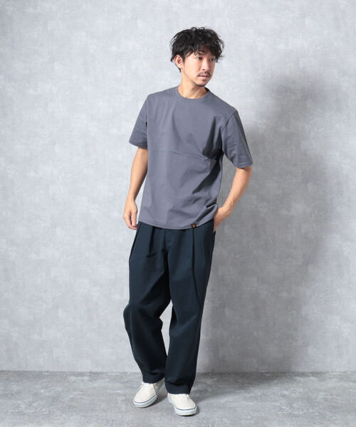 BATONER(バトナー)の「【BATONER/バトナー】別注パックTシャツ PACK-T BN-22SM-057(Tシャツ/カットソー・メンズ・ホワイト/ブラック/ベージュ/インディゴブルー・M/L/XL)」の22枚目の写真