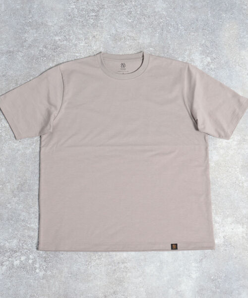 BATONER(バトナー)の「【BATONER/バトナー】別注パックTシャツ PACK-T BN-22SM-057(Tシャツ/カットソー・メンズ・ホワイト/ブラック/ベージュ/インディゴブルー・M/L/XL)」の5枚目の写真