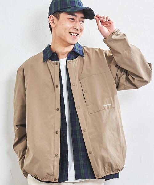 coen（コーエン）の「SIERRATEXノーカラーブルゾン（ブルゾン・メンズ・ダークグレー/ベージュ/ネイビー/ブラック・LARGE/X-LARGE/SMALL/MEDIUM）」の8枚目の写真