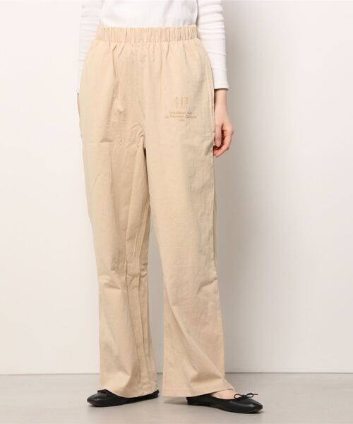 GAP(ギャップ)の「ウォッシュド ロー ジャージ ワイドレッグパンツ(その他パンツ・レディース・ライトブルー/ベージュ/ネイビー/グレー・S/M/XS/XXS/L)」の10枚目の写真