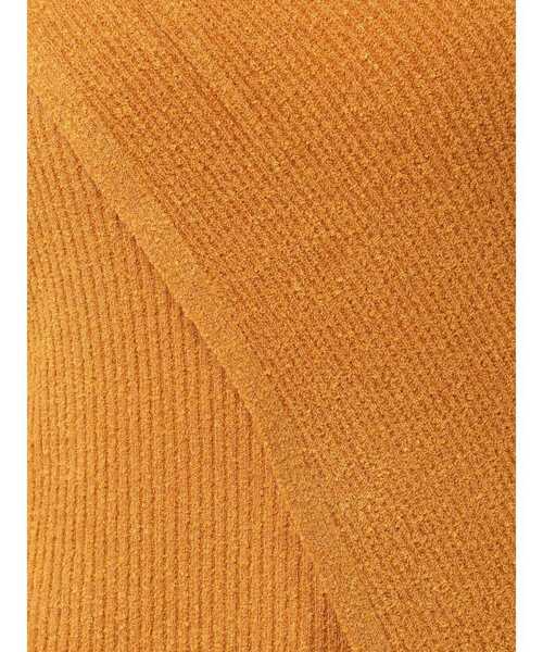 LAGUNAMOON（ラグナムーン）の「アシンメトリーギャザーニットプルオーバー（ニット/セーター・レディース・オレンジ/アイボリー/その他1・FREE）」の8枚目の写真