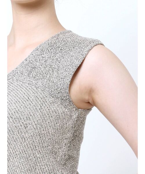 LAGUNAMOON（ラグナムーン）の「アシンメトリーギャザーニットプルオーバー（ニット/セーター・レディース・オレンジ/アイボリー/その他1・FREE）」の22枚目の写真