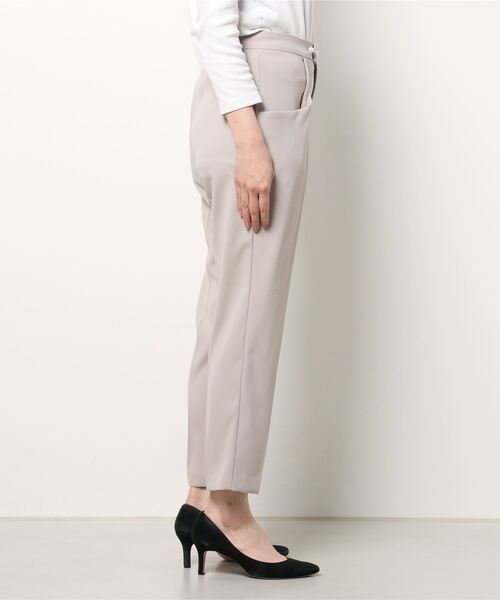 kaene（カエン）の「【kaene】パールボタンパンツ/単品（その他パンツ・レディース・ネイビー/ベージュ・9号）」の7枚目の写真