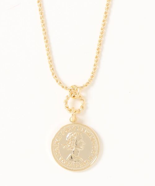 DouDou(ドゥドゥ)の「コインネックレス(ネックレス・レディース・シルバー/ゴールド・FREE)」の5枚目の写真