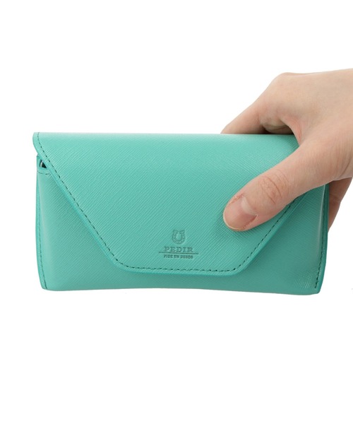 PEDIR（ペディール）の「ペディール プリズム 本革 メガネケース/PEDIR（メガネ・レディース・イエロー/ブラック/グレイッシュベージュ/ライトピンク/ミント/グレー系その他/ブルー系その他/ピンク系その他・FREE）」の5枚目の写真
