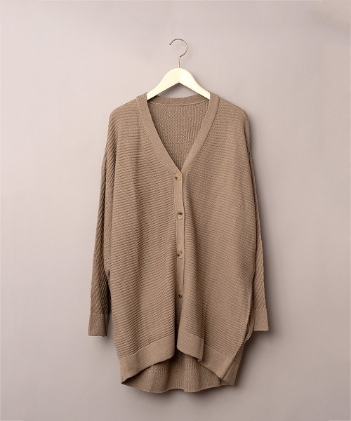 【Revo. 】3パターンニッティング7Gスプリングニットカーディガン（カーディガン/ボレロ）｜Revo.（レボ）