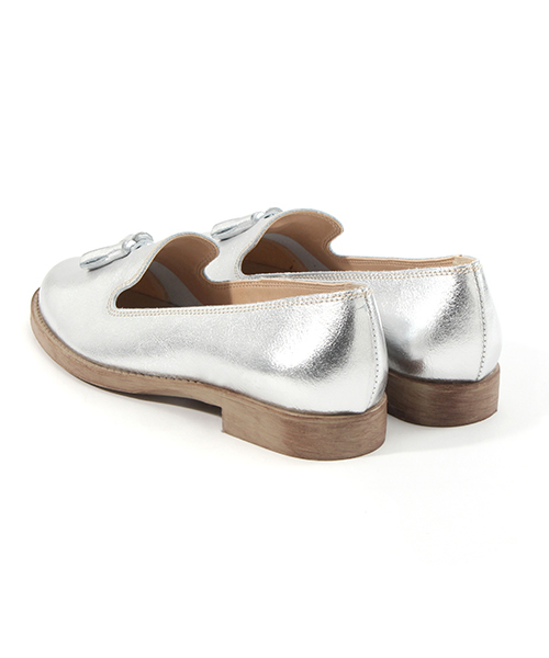 mystic（ミスティック）の「STILMODA タッセルローファー（その他シューズ・レディース・ホワイト/ブラック/シルバー・36/37/38）」の7枚目の写真