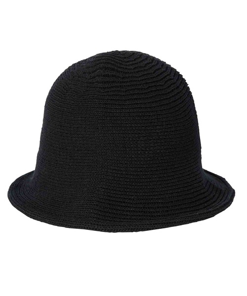 X-girl(エックスガール)の「STRAW BUCKET HAT(ハット・レディース・ブラック/ベージュ・ONE SIZE)」の3枚目の写真