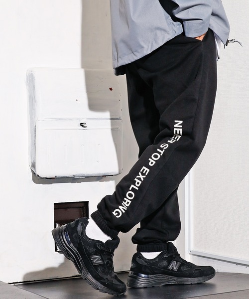 THE NORTH FACE（ザノースフェイス）の「THE NORTH FACE/ザ・ノースフェイス Box NSE Jogger スウェットパンツ ワンポイント ジョガーパンツ（スウェットパンツ・メンズ・オリーブ/グレー/ブラック・M/S/L）」の9枚目の写真