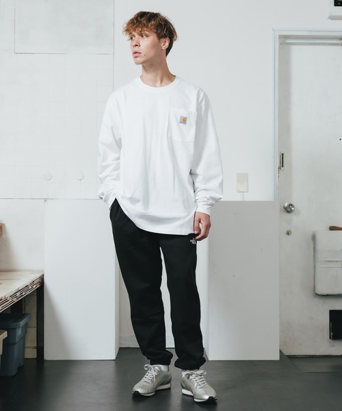 THE NORTH FACE（ザノースフェイス）の「THE NORTH FACE/ザ・ノースフェイス Box NSE Jogger スウェットパンツ ワンポイント ジョガーパンツ（スウェットパンツ・メンズ・オリーブ/グレー/ブラック・M/S/L）」の8枚目の写真