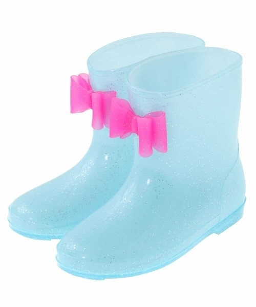 a.v.v（アーヴェヴェ）の「[KIDS]【数量限定】レインシューズ[WEB限定サイズ]（レインシューズ・キッズ・ライトブルー/ライトパープル・18/19）」の8枚目の写真