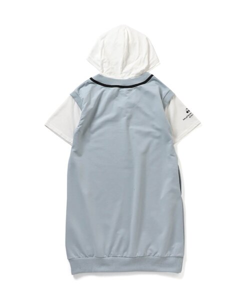 algy(アルジー)の「ベストドッキング風ワンピ(ワンピース・キッズ・ネイビー/ベージュ/サックスブルー・SMALL/MEDIUM/XX-SMALL/X-SMALL)」の11枚目の写真