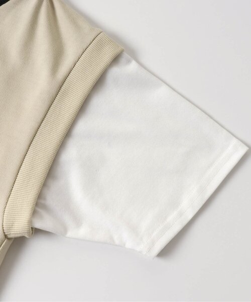 algy(アルジー)の「ベストドッキング風ワンピ(ワンピース・キッズ・ネイビー/ベージュ/サックスブルー・SMALL/MEDIUM/XX-SMALL/X-SMALL)」の7枚目の写真