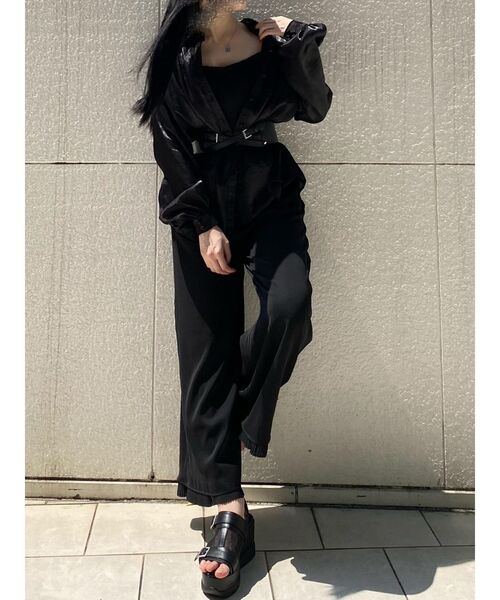 EATME（イートミー）の「オフショルロンパース（つなぎ/オールインワン・レディース・ブラック/その他1・SMALL/MEDIUM）」の4枚目の写真