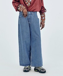 OPEN-END DENIM WIDE PT