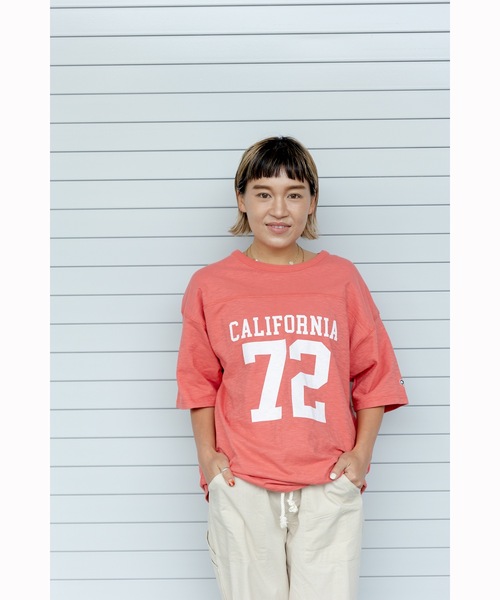 【日本産】 セール】【OP:オーピー】レディース フットボールTシャツ（T シャツ