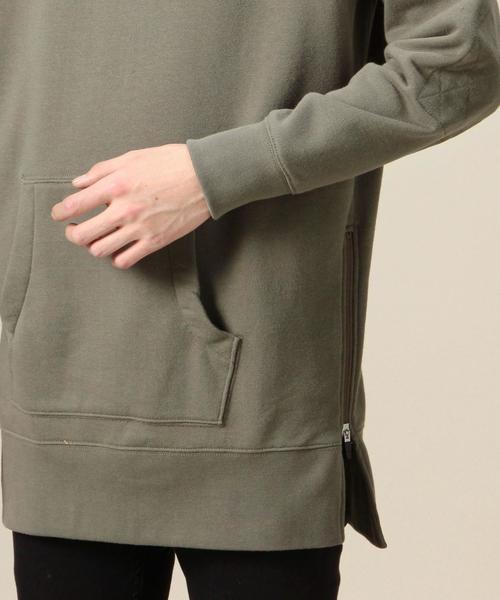 MONKEY TIME(モンキータイム)の「<monkey time> URAKE SD/ZP LONG SWT/スウェット◆(スウェット・メンズ・ブラック/オリーブ・SMALL/MEDIUM/LARGE)」の13枚目の写真