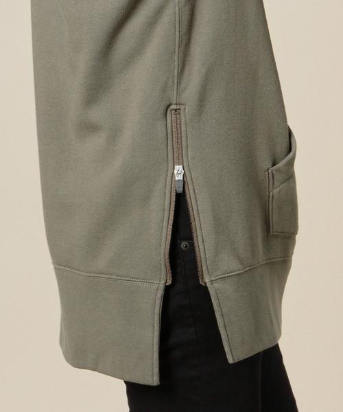 MONKEY TIME(モンキータイム)の「<monkey time> URAKE SD/ZP LONG SWT/スウェット◆(スウェット・メンズ・ブラック/オリーブ・SMALL/MEDIUM/LARGE)」の4枚目の写真