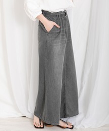 Moname | Aラインデニムロングスカート(スカート)