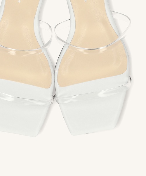 MAMIAN（マミアン）の「コードストラップ フラットサンダル（サンダル・レディース・ブラック/クリア/ライトブルー/レオパード・L/LL/M/S）」の16枚目の写真