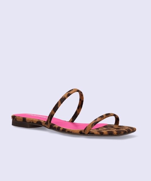 MAMIAN（マミアン）の「コードストラップ フラットサンダル（サンダル・レディース・ブラック/クリア/ライトブルー/レオパード・L/LL/M/S）」の17枚目の写真