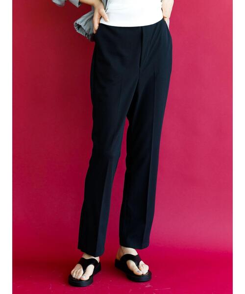 koe(コエ)の「カットジョーゼット サイドベンツパンツ*(スラックス・レディース・オレンジ/イエロー/ブラック・M)」の17枚目の写真