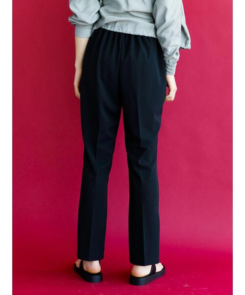 koe(コエ)の「カットジョーゼット サイドベンツパンツ*(スラックス・レディース・オレンジ/イエロー/ブラック・M)」の8枚目の写真