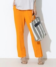 koe | カットジョーゼット サイドベンツパンツ＊(スラックス)