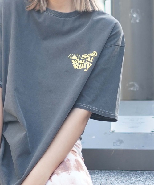 ROXY(ロキシー)の「【ZOZO限定アイテム】SEE YOU AT ROXY TEE/ロキシーバックプリント半袖Tシャツ(Tシャツ/カットソー・レディース・ブラック/グリーン/ナチュラル・FREE)」の20枚目の写真