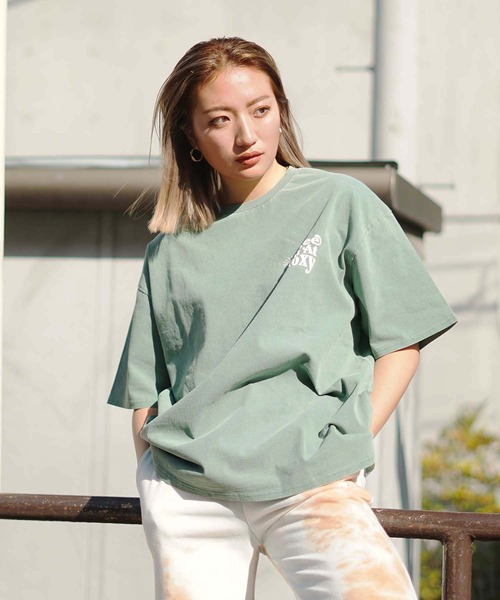 ROXY(ロキシー)の「【ZOZO限定アイテム】SEE YOU AT ROXY TEE/ロキシーバックプリント半袖Tシャツ(Tシャツ/カットソー・レディース・ブラック/グリーン/ナチュラル・FREE)」の8枚目の写真