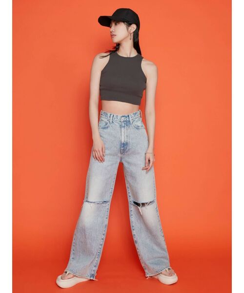 EMODA(エモダ)の「ストラップフラットサンダル(サンダル・レディース・ホワイト/ブラック・SMALL/MEDIUM/LARGE)」の12枚目の写真