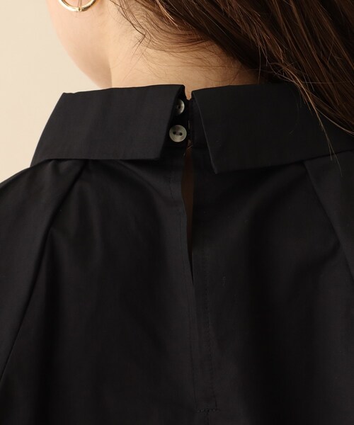 OPAQUE.CLIP（オペークドットクリップ）の「◆ボリューム衿付きブラウス（シャツ/ブラウス・レディース・ブラック/ホワイト系/ピンク系・38）」の8枚目の写真