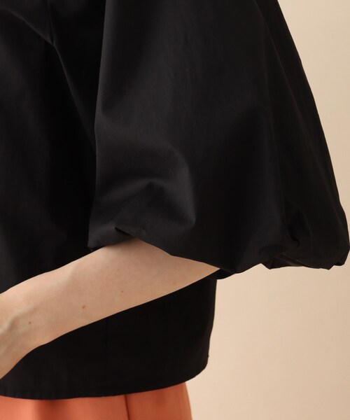 OPAQUE.CLIP（オペークドットクリップ）の「◆ボリューム衿付きブラウス（シャツ/ブラウス・レディース・ブラック/ホワイト系/ピンク系・38）」の9枚目の写真