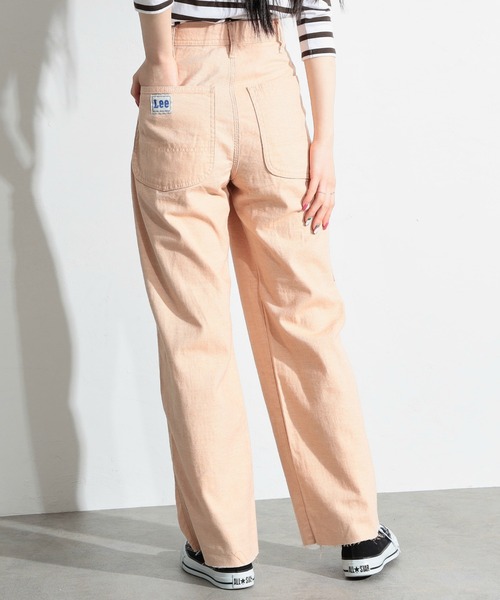 Lee(リー)の「カットオフ ペインターパンツ(デニムパンツ・レディース・オレンジ/アイボリー/ライトパープル/ライトイエロー・SMALL/MEDIUM/X-SMALL)」の10枚目の写真