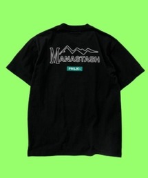 MILKFED. | MILKFED. × MANASTASH /ミルクフェド×マナスタッシュ　MOUNTAIN LOGO T-SHIRT マウンテンロゴTシャツ(Tシャツ/カットソー)
