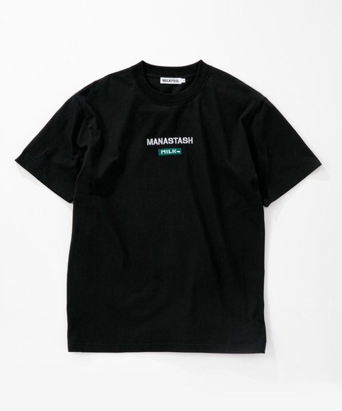 MILKFED.（ミルクフェド）の「MILKFED. × MANASTASH /ミルクフェド×マナスタッシュ　MOUNTAIN LOGO T-SHIRT マウンテンロゴTシャツ（Tシャツ/カットソー・レディース・ホワイト/ブラック・MEDIUM/LARGE/X-LARGE）」の17枚目の写真