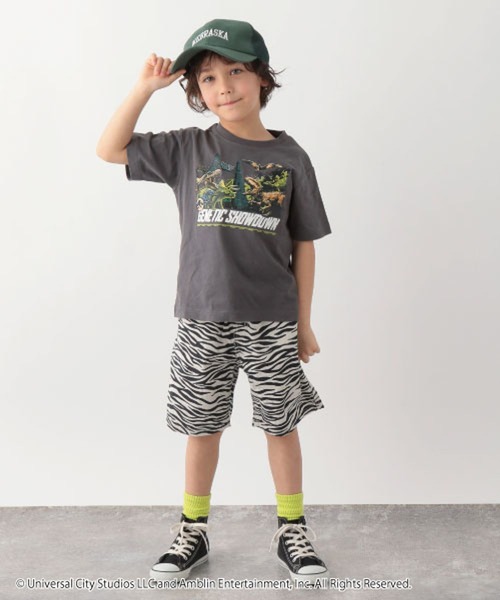 GLOBAL WORK(グローバルワーク)の「ジュラシック・ワールド/Tシャツ半袖/キッズ/274144(Tシャツ/カットソー・キッズ・ホワイト/チャコールグレー/ブラック/カーキ/グレー系その他/グレイッシュベージュ・110cm/100cm/120cm/130cm/140cm/150cm/160cm)」の20枚目の写真