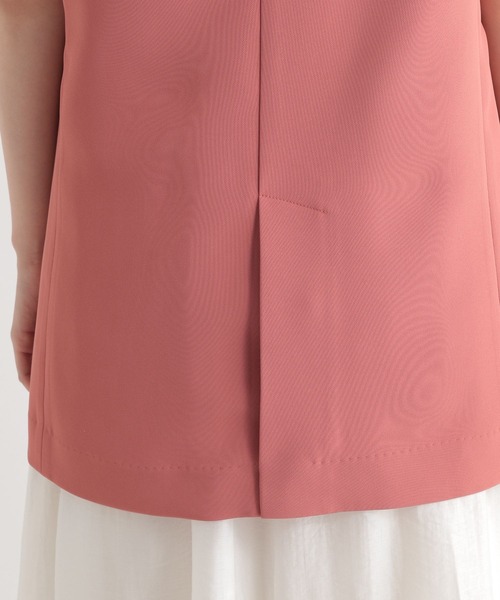 Andemiu（アンデミュウ）の「Ｗテーラードサマージレ287927（ベスト・レディース・アイボリー/カーキ/ピンク・FREE）」の18枚目の写真