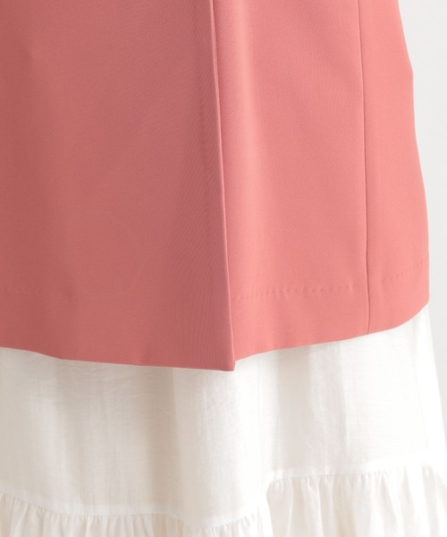 Andemiu（アンデミュウ）の「Ｗテーラードサマージレ287927（ベスト・レディース・アイボリー/カーキ/ピンク・FREE）」の21枚目の写真