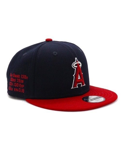 DONOBAN(ドノバン)の「【NEW ERA】キッズ Youth 9FIFTY Shohei Ohtani 2021 Season Memorial Collection ロサンゼルス・エンゼルス スタッツ(キャップ・キッズ・ネイビー・F)」の5枚目の写真