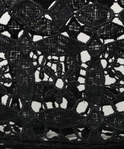 RAGEBLUE(レイジブルー)の「Casselini/レーススクエアバッグ(ハンドバッグ・レディース・ホワイト/ブラック・FREE)」の12枚目の写真