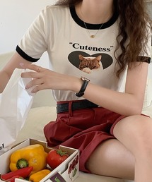 catプリントリンガーT