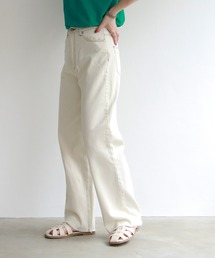 notch. | カットオフストレートデニムパンツ(デニムパンツ)