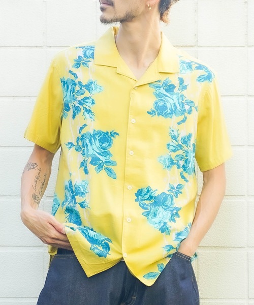 BILLABONG メンズ 【Wrangler】 DESERT ROSE 半袖シャツ【2022年夏モデル】/ビラボン